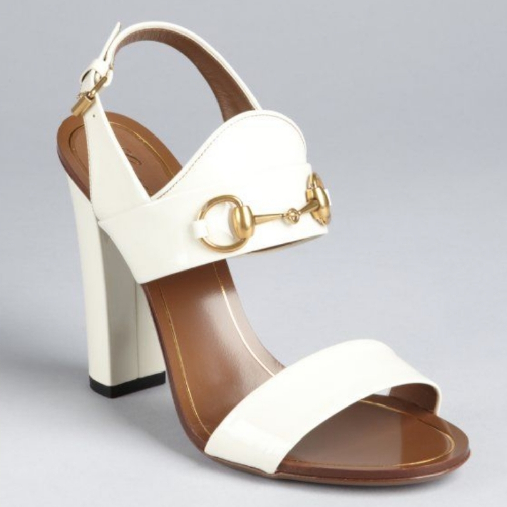 🌻Gucci Patent Leather heel